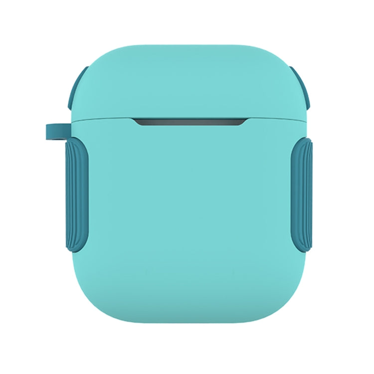 2 in 1 Matte Texture Contrast Color PC + TPU Earphone Case, For AirPods 2 / 1, For AirPods 3