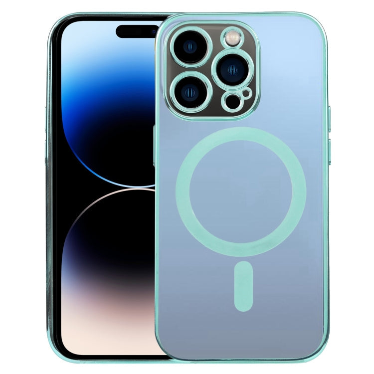 MagSafe Electroplating Straight TPU Phone Case, For iPhone 14 Pro, For iPhone 14 Pro Max