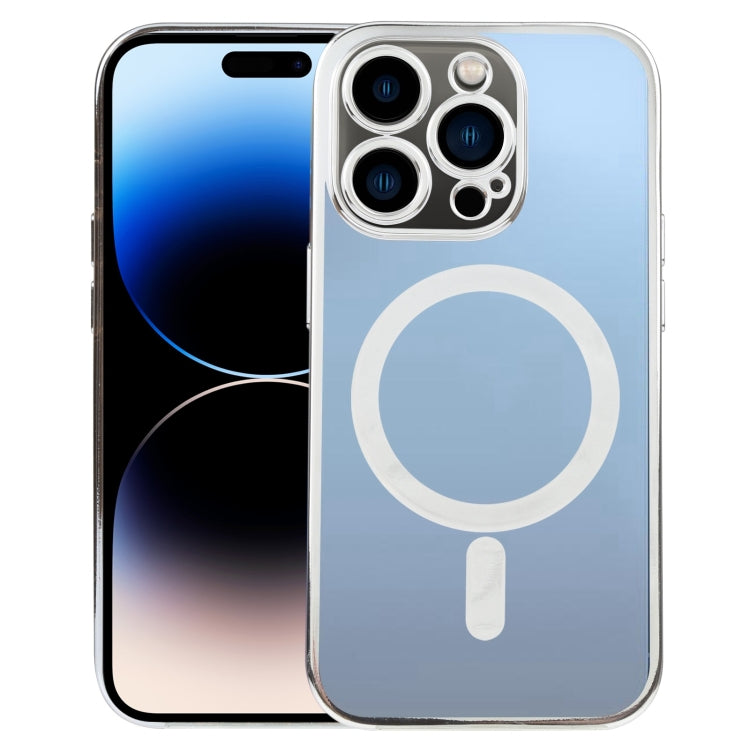 MagSafe Electroplating Straight TPU Phone Case, For iPhone 14 Pro, For iPhone 14 Pro Max