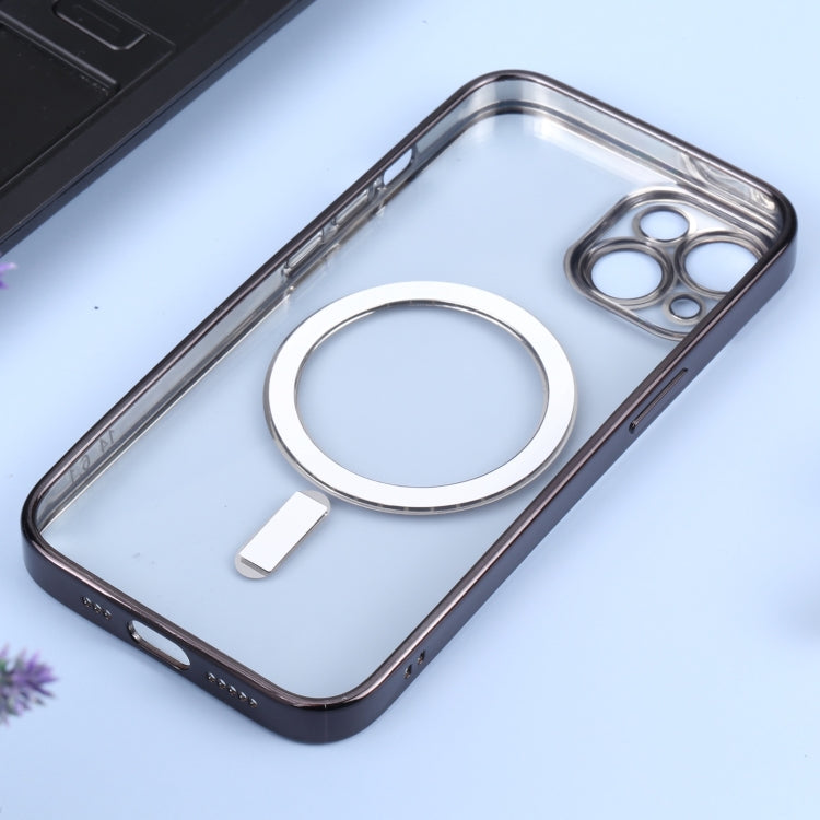 MagSafe Electroplating Straight TPU Phone Case, For iPhone 11, For iPhone 11 Pro