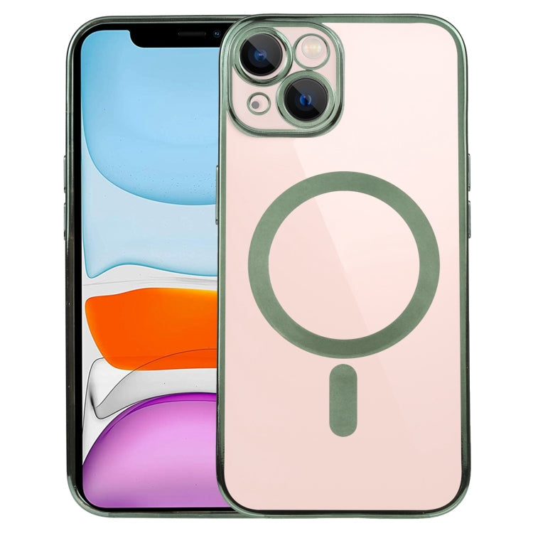 MagSafe Electroplating Straight TPU Phone Case, For iPhone 11, For iPhone 11 Pro