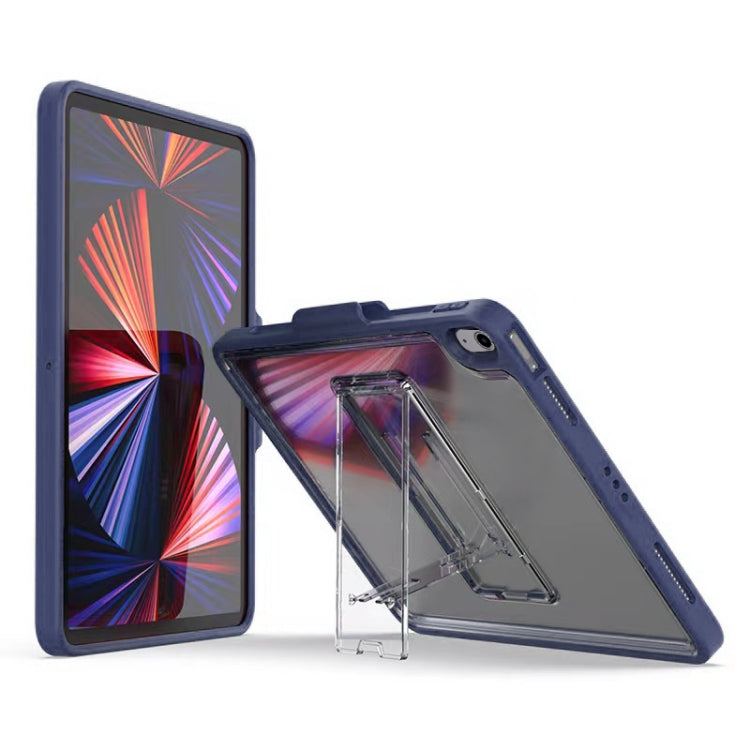 Mutural Transparent Holder Tablet Case, For iPad Air 2022/ 2020 10.9, For iPad Pro 11 / 2021 / 2020 / 2018, For iPad 10.2 2021 / 2020 / 2019 / 10.5