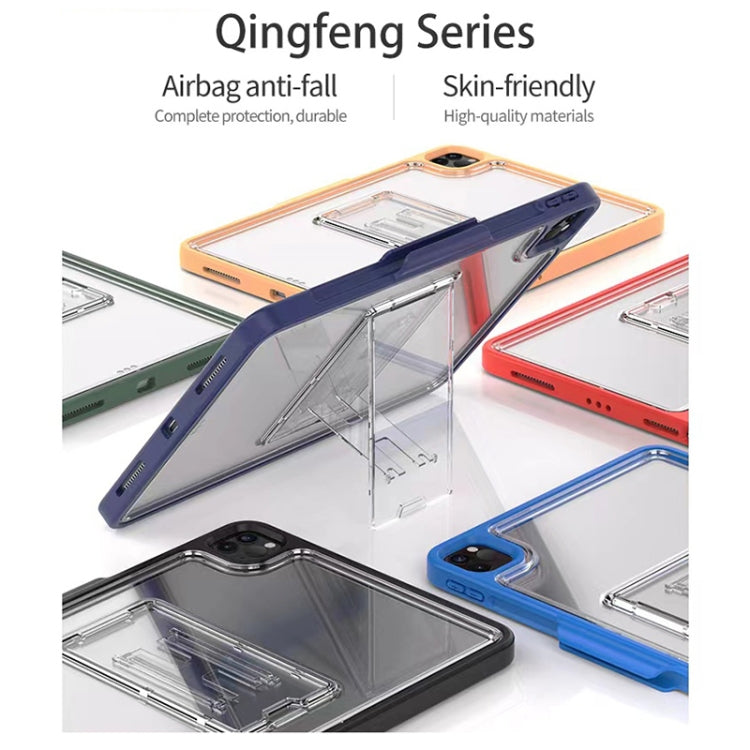 Mutural Transparent Holder Tablet Case, For iPad Air 2022/ 2020 10.9, For iPad Pro 11 / 2021 / 2020 / 2018, For iPad 10.2 2021 / 2020 / 2019 / 10.5