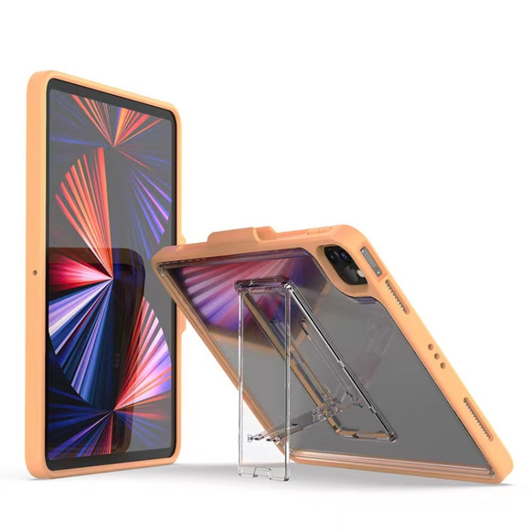 Mutural Transparent Holder Tablet Case, For iPad Air 2022/ 2020 10.9, For iPad Pro 11 / 2021 / 2020 / 2018, For iPad 10.2 2021 / 2020 / 2019 / 10.5