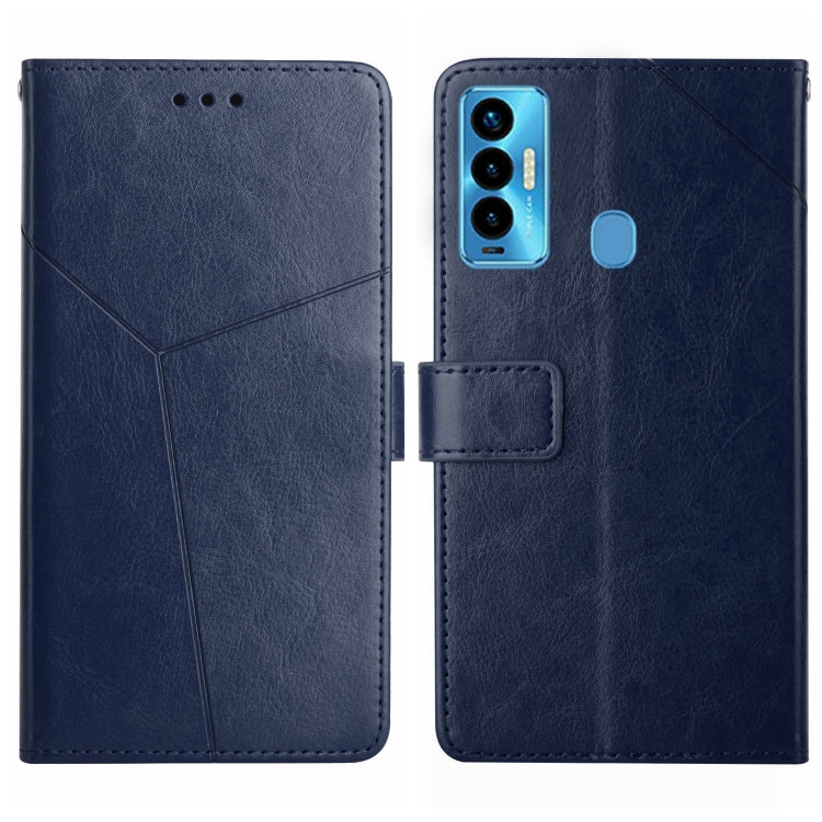 HT01 Y-shaped Pattern Flip Leather Phone Case, For Tecno Camon 17 Pro, For Tecno Camon 17P, For Tecno Camon 18i, For Tecno Camon 18P