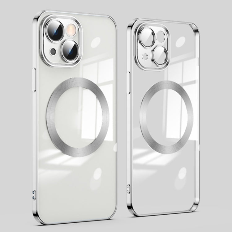 Lens Protector MagSafe Electroplated Phone Case, For iPhone 14 Plus