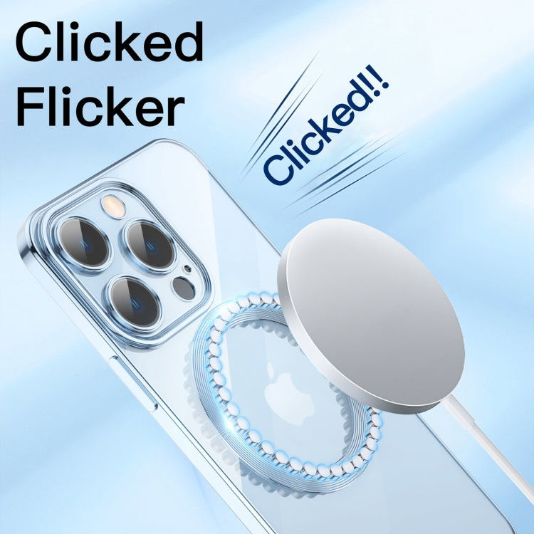 Lens Protector MagSafe Electroplated Phone Case, For iPhone 14 Plus