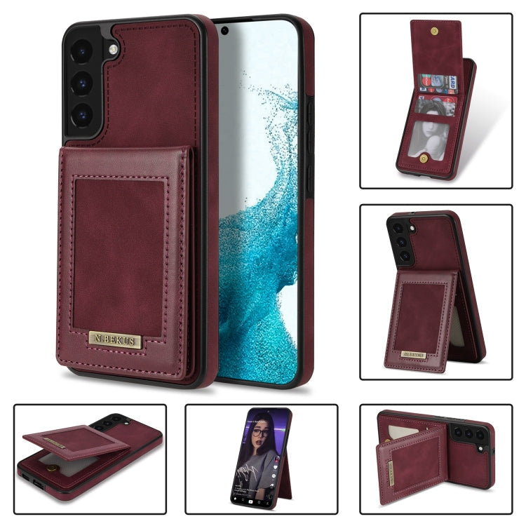 N.Bekus Vertical Flip Card Slot RFID Phone Case, For Samsung Galaxy S20 FE, For Samsung Galaxy S20 Ultra, For Samsung Galaxy S21 Ultra 5G, For Samsung Galaxy S22+ 5G