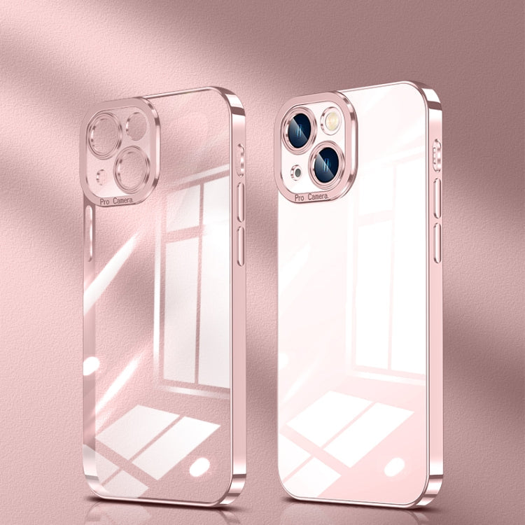 Crystal Plated High Transparency Phone Case, For iPhone 12 Pro Max, For iPhone 11