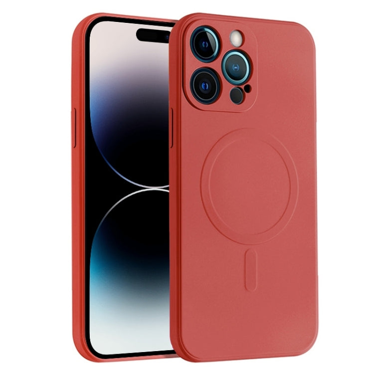 Liquid Silicone Full Coverage Magsafe Phone Case, For iPhone 14, For iPhone 14 Plus, For iPhone 14 Pro