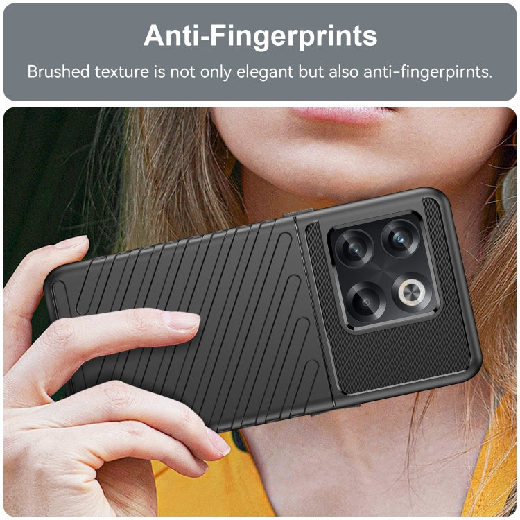 Thunderbolt Shockproof TPU Protective Soft Phone Case, For OnePlus 10T