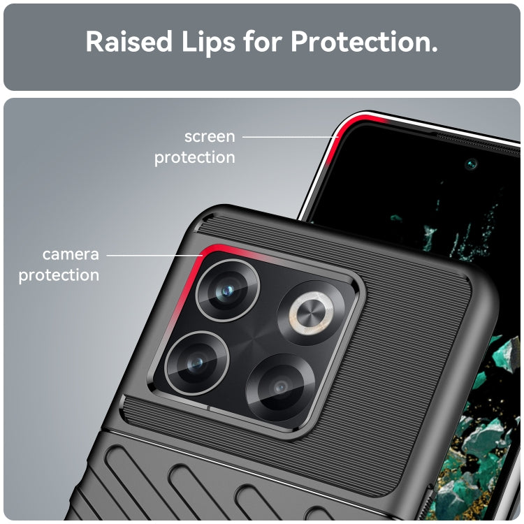 Thunderbolt Shockproof TPU Protective Soft Phone Case, For OnePlus 10T