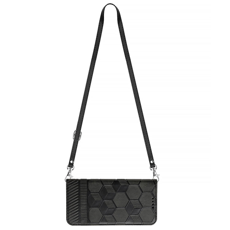 Crossbody Football Texture Magnetic PU Phone Case, For iPhone 13 Mini, For iPhone 13 Pro, For iPhone 13 Pro Max, For iPhone 14