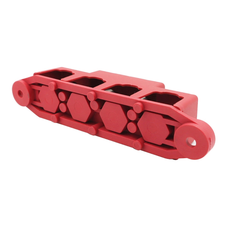 RV Ship High Current Power Distribution Terminal Block with Cover, Black M8 Stud, Red M8 Stud, Black M10 Stud, Red M10 Stud, 1 Pair Black & Red M8 Stud, 1 Pair Black & Red M10 Stud