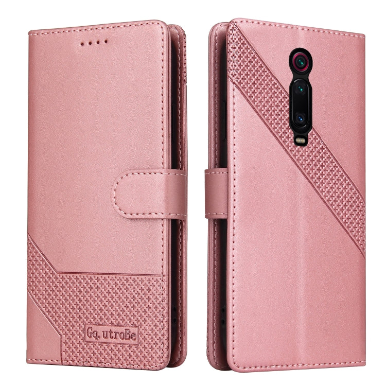 GQUTROBE Skin Feel Magnetic Leather Phone Case, For Xiaomi Redmi K20, For Xiaomi Redmi Note 9 Pro, For Xiaomi Redmi Note 9T, For Xiaomi Redmi Note 8 Pro