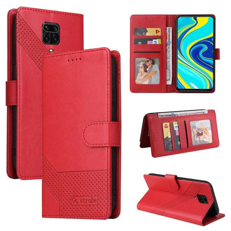 GQUTROBE Skin Feel Magnetic Leather Phone Case, For Xiaomi Redmi K20, For Xiaomi Redmi Note 9 Pro, For Xiaomi Redmi Note 9T, For Xiaomi Redmi Note 8 Pro