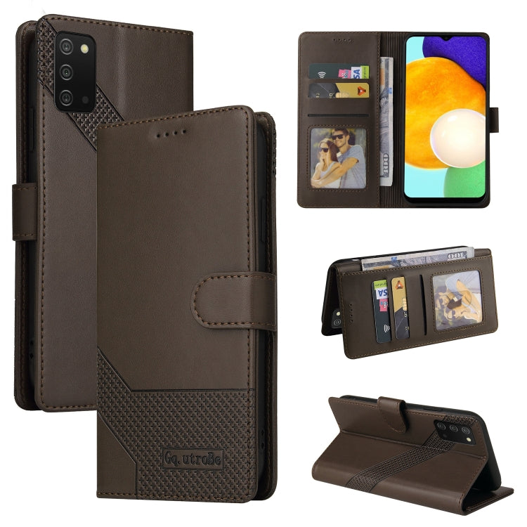 GQUTROBE Skin Feel Magnetic Leather Phone Case, For Samsung Galaxy A23, For Samsung Galaxy A02, For Samsung Galaxy A02s, For Samsung Galaxy A03s
