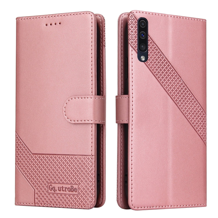 GQUTROBE Skin Feel Magnetic Leather Phone Case, For Samsung Galaxy A50, For Samsung Galaxy A51 4G, For Samsung Galaxy A51 5G, For Samsung Galaxy A52 5G / 4G