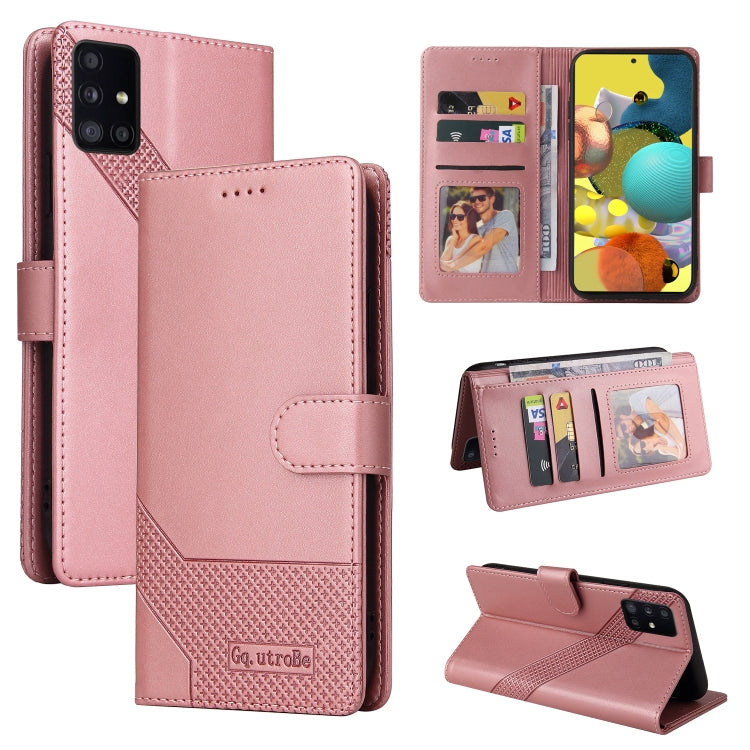 GQUTROBE Skin Feel Magnetic Leather Phone Case, For Samsung Galaxy A50, For Samsung Galaxy A51 4G, For Samsung Galaxy A51 5G, For Samsung Galaxy A52 5G / 4G