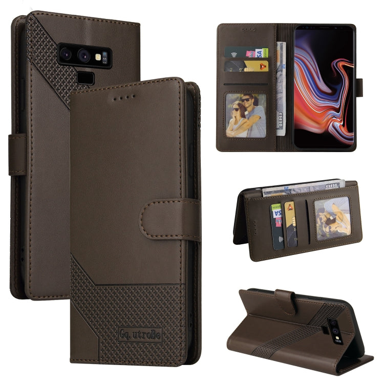 GQUTROBE Skin Feel Magnetic Leather Phone Case, For Samsung Galaxy M31, For Samsung Galaxy M32, For Samsung Galaxy Note8, For Samsung Galaxy Note9