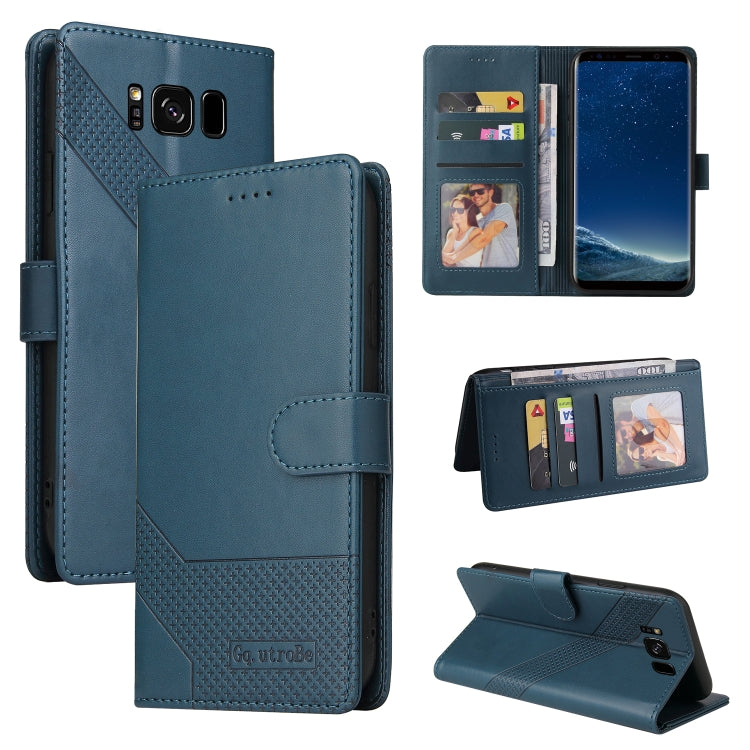GQUTROBE Skin Feel Magnetic Leather Phone Case, For Samsung Galaxy Note10+, For Samsung Galaxy Note20, For Samsung Galaxy Note20 Ultra, For Samsung Galaxy S8