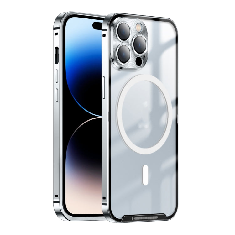 Frosted Metal Phone Case with Magnetic, For iPhone 11 Pro, For iPhone 12, For iPhone 12 Pro, For iPhone 12 Pro Max, For iPhone 13, For iPhone 13 Pro
