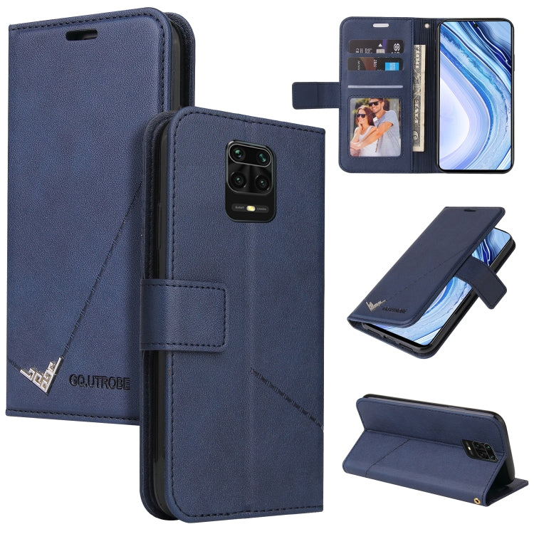GQUTROBE Right Angle Leather Phone Case, For Xiaomi Redmi Note 9 5G, For Xiaomi Redmi 9T, For Xiaomi Redmi Note 9S, For Xiaomi Redmi Note 9