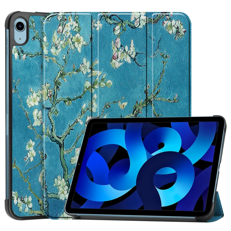 Custer Painted Leather Tablet Case with Holder, For  iPad 2025 / 2022