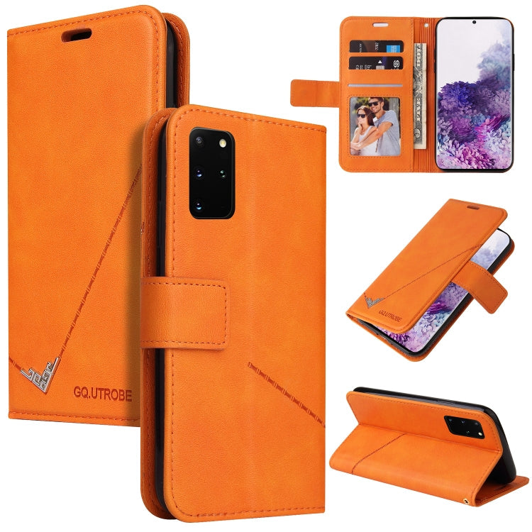 GQUTROBE Right Angle Leather Phone Case, For Samsung Galaxy S22+ 5G, For Samsung Galaxy S22 Ultra 5G, For Samsung Galaxy S20, For Samsung Galaxy S20+