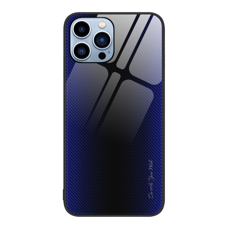 Texture Gradient Glass TPU Phone Case, For iPhone 13, For iPhone 13 Pro, For iPhone 13 Pro Max, For iPhone 12 / 12 Pro