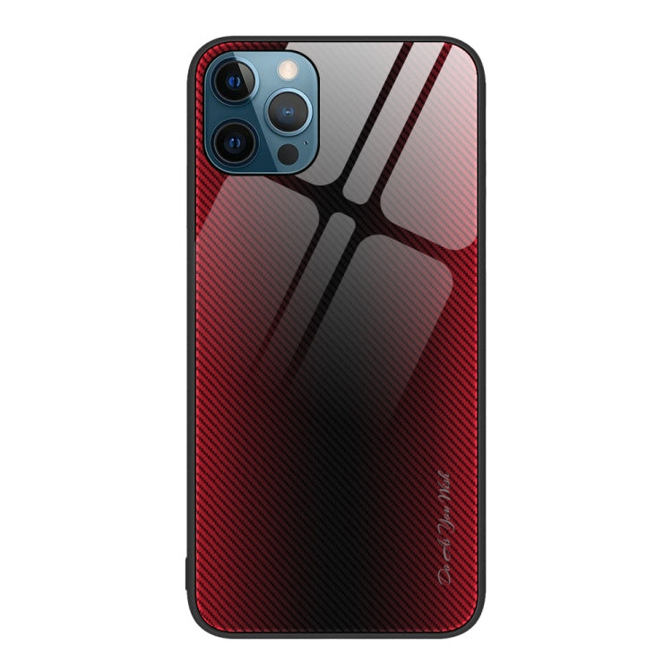 Texture Gradient Glass TPU Phone Case, For iPhone 12 Pro Max, For iPhone 11, For iPhone 11 Pro Max, For iPhone XR