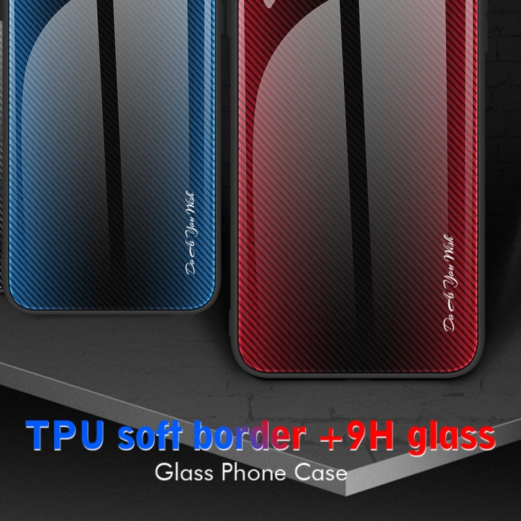 Texture Gradient Glass TPU Phone Case, For iPhone 12 Pro Max, For iPhone 11, For iPhone 11 Pro Max, For iPhone XR