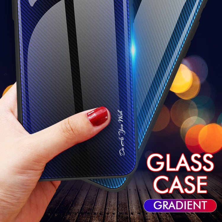 Texture Gradient Glass TPU Phone Case, For iPhone 8 Plus / 7 Plus