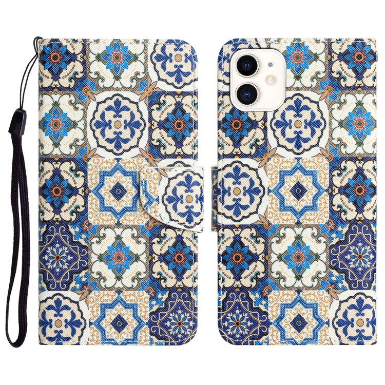 Colored Drawing Leather Phone Case, For iPhone 11 Pro