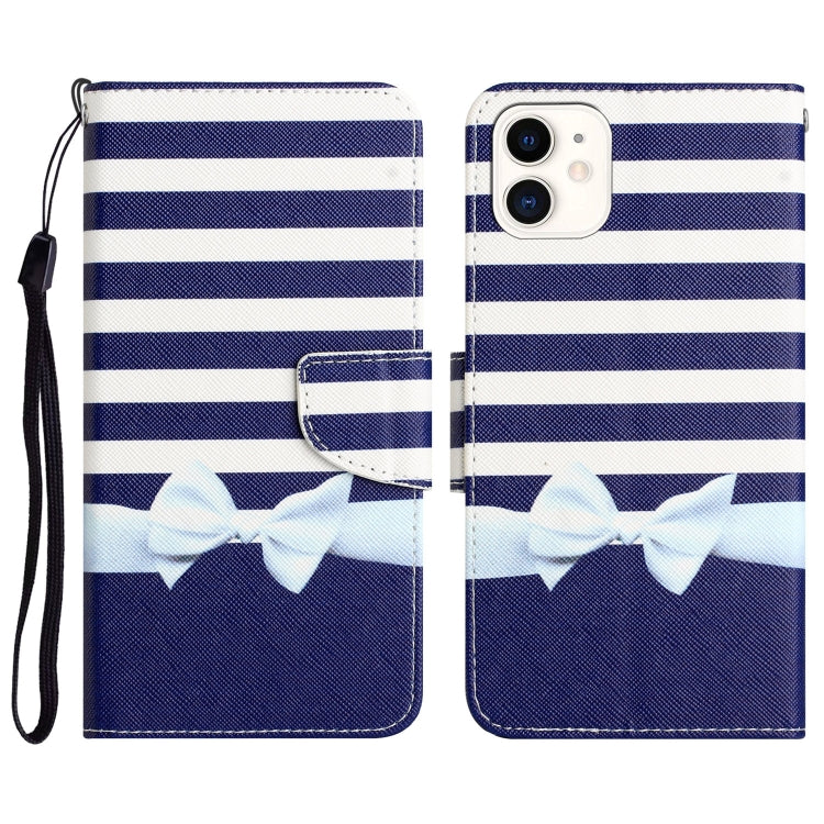 Colored Drawing Leather Phone Case, For iPhone 11 Pro