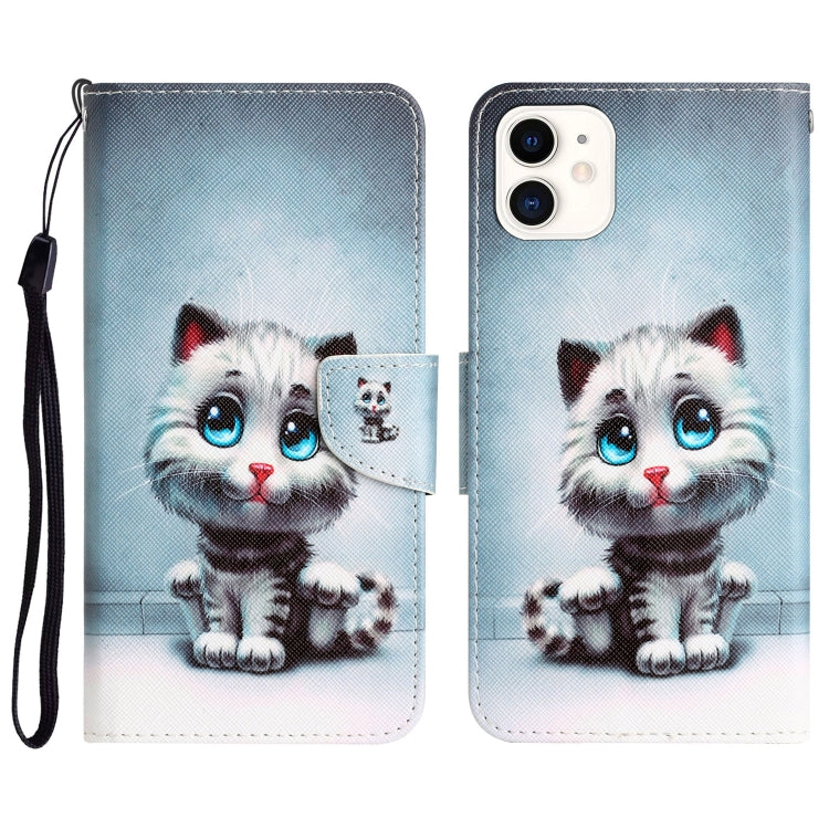 Colored Drawing Leather Phone Case, For iPhone 11 Pro