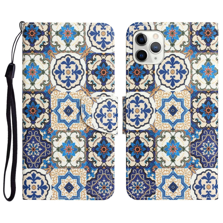 Colored Drawing Leather Phone Case, For iPhone 11 Pro Max
