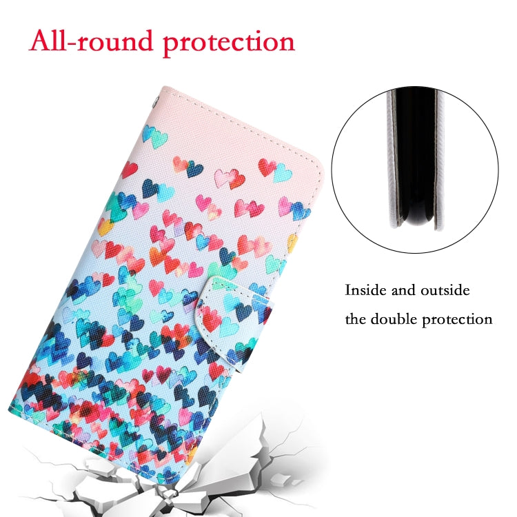 Colored Drawing Leather Phone Case, For iPhone XS Max