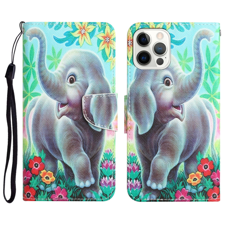 Colored Drawing Leather Phone Case, For iPhone XS Max