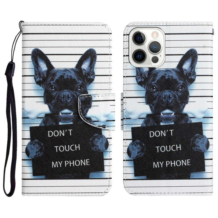 Colored Drawing Leather Phone Case, For iPhone XS Max