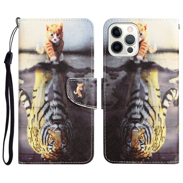 Colored Drawing Leather Phone Case, For iPhone XS Max