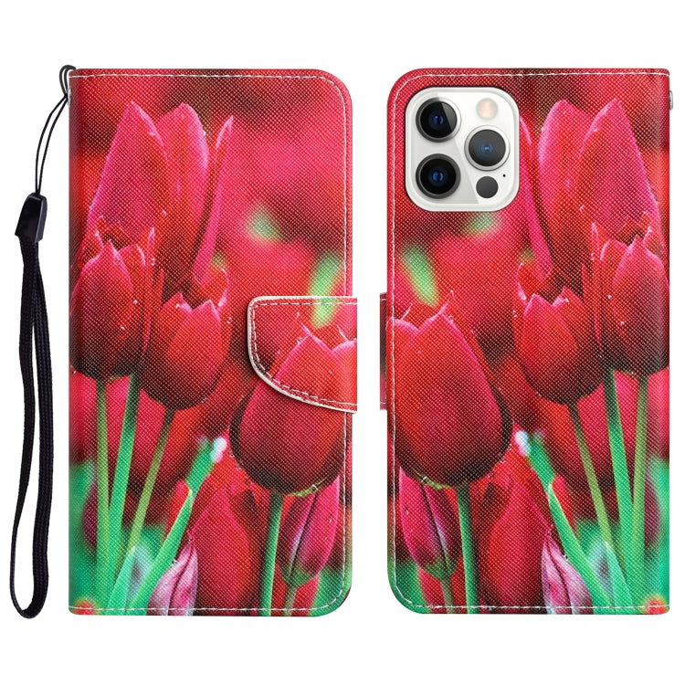 Colored Drawing Leather Phone Case, For iPhone XS Max