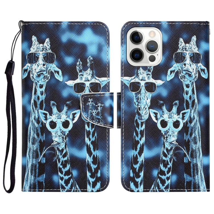 Colored Drawing Leather Phone Case, For iPhone XS Max