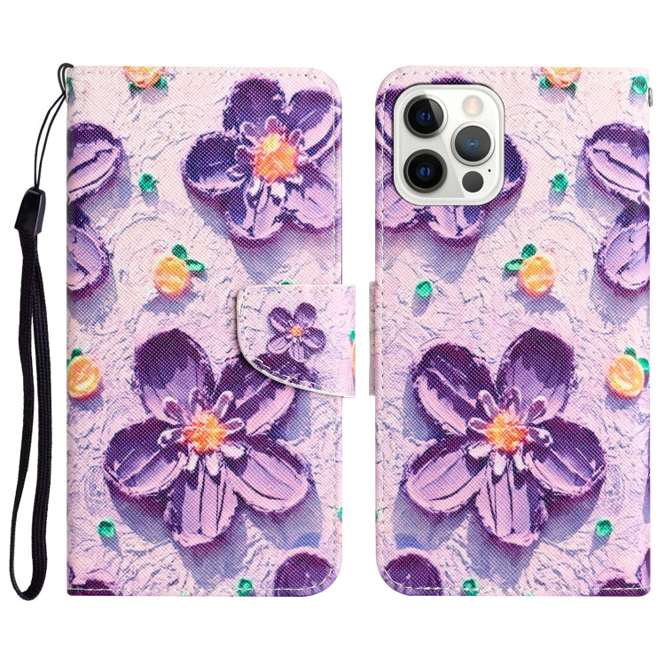 Colored Drawing Leather Phone Case, For iPhone XS Max