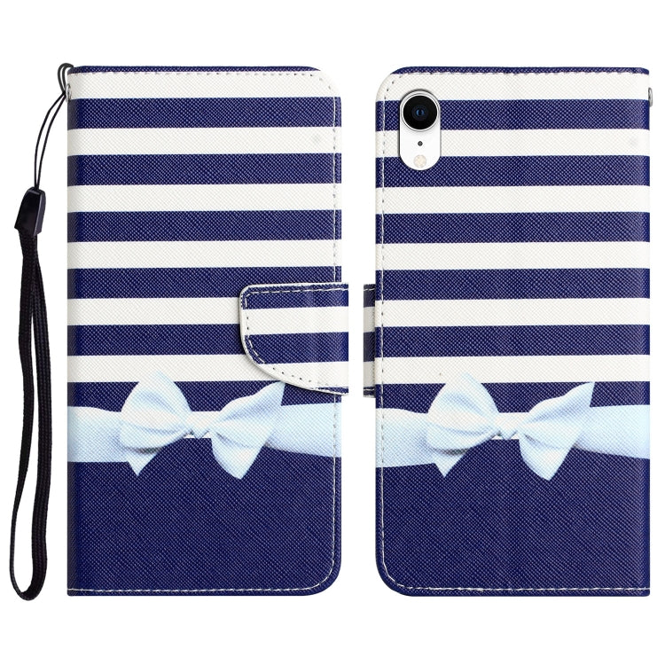 Colored Drawing Leather Phone Case, For iPhone X