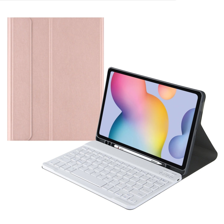 A7 Square Cap Bluetooth Keyboard Leather Case with Pen Slot, For Samsung Galaxy Tab S7, For Samsung Galaxy Tab A7 10.4 2020