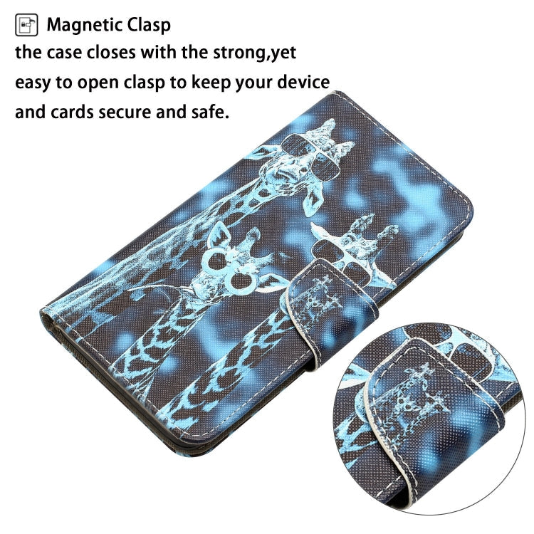 Colored Drawing Leather Phone Case, For OPPO A16
