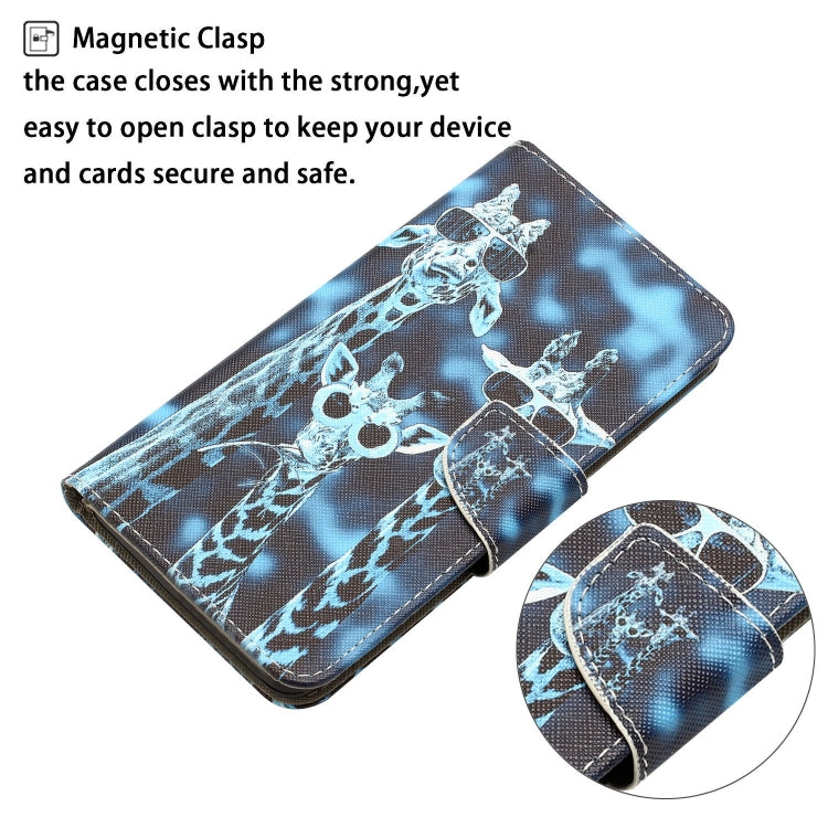 Colored Drawing Leather Phone Case, For vivo Y20 / Y12s