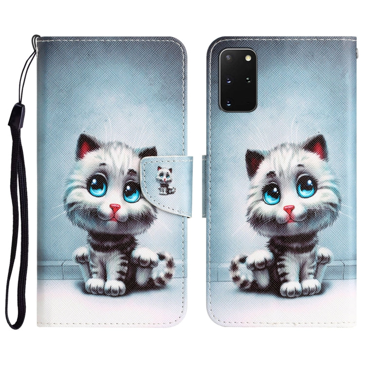 Colored Drawing Leather Phone Case, For Samsung Galaxy S20+