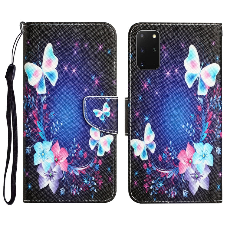 Colored Drawing Leather Phone Case, For Samsung Galaxy S20+